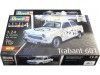 Cochesdemetal.es 1989 Trabant 601 "Plastic Model Kit" Blanco 1:24 Revell 67713