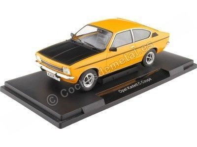 Cochesdemetal.es 1975 Opel Kadett C Coupe Naranja/Negro 1:18 MC Group 18191