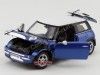 Carsdemetal.es 2004 Mini Coper R50 Blue-Blanco 1:18 Motor Max 73114