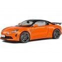 Cochesdemetal.es 2023 Alpine A110S Pack Aero Naranja/Negro 1:18 Solido S1801617