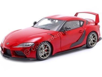 Cochesdemetal.es 2023 Toyota Supra GR Streetfighter Rojo Prominencia 1:18 Solido S1809001