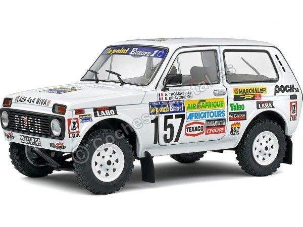 Cochesdemetal.es 1983 Lada Niva Nº157 Trossat/Briavoine Rallye Paris/Dakar 1:18 Solido S1807303