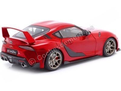 Cochesdemetal.es 2023 Toyota Supra GR Streetfighter Rojo Prominencia 1:18 Solido S1809001 2