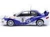 Cochesdemetal.es 2000 Subaru Impreza S5 WRC Night Version Nº8 Valentino Rossi/Cassina Rally Show Di Monza 1:18 Solido S1807403
