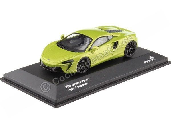 Cochesdemetal.es 2021 McLaren Artura Verde River 1:43 Solido S4313501