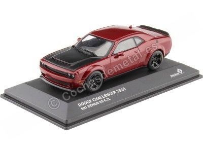 Cochesdemetal.es 2018 Dodge Challenger SRT Demon V8 6.2L Rojo/Negro 1:43 Solido S4310304