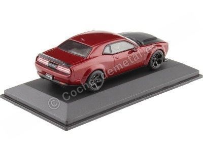 Cochesdemetal.es 2018 Dodge Challenger SRT Demon V8 6.2L Rojo/Negro 1:43 Solido S4310304 2