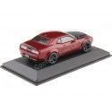 Carsdemetal.es 2018 Dodge Challenger SRT Demon V8 6.2L Red / Black 1:43 Solino S4310304