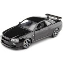 Cochesdemetal.es 1999 Nissan Skyline GT-R (R34) Negro 1:24 Welly 24108