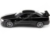 Cochesdemetal.es 1999 Nissan Skyline GT-R (R34) Negro 1:24 Welly 24108