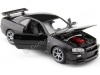 Cochesdemetal.es 1999 Nissan Skyline GT-R (R34) Negro 1:24 Welly 24108