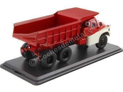 Cochesdemetal.es 1956 Tatra T-138 S1 Camión Volquete Rojo/Blanco 1:43 Premium ClassiXXs PCL47140 2