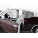 1970 Chevrolet Chevelle Coupe SS 454 Marron-Blanco 1:18 Auto World AMM1011 Cochesdemetal 17 - Coches de Metal 