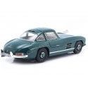 Cochesdemetal.es 1954 Mercedes-Benz 300 SL Gullwing "Alas de Gaviota" W198 Verde Oscuro 1:18 Norev HQ 183851