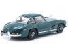 Cochesdemetal.es 1954 Mercedes-Benz 300 SL Gullwing "Alas de Gaviota" W198 Verde Oscuro 1:18 Norev HQ 183851