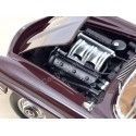 Cochesdemetal.es 1957 Mercedes-Benz 300 SL Roadster W198 Granate Oscuro 1:18 Norev 183891