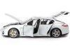 Cochesdemetal.es 2009 Porsche Panamera Turbo Luxury Plateado 1:18 Norev 187609