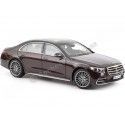 Cochesdemetal.es 2021 Mercedes-Benz Clase-S AMG-Line Luxury Saloon (W223) Granate Metalizado 1:18 Norev 183804
