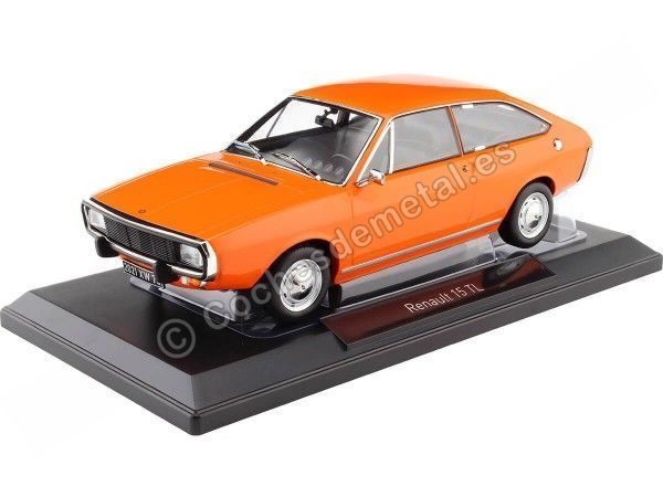 Cochesdemetal.es 1971 Renault 15 R15 TL Naranja 1:18 Norev 185350