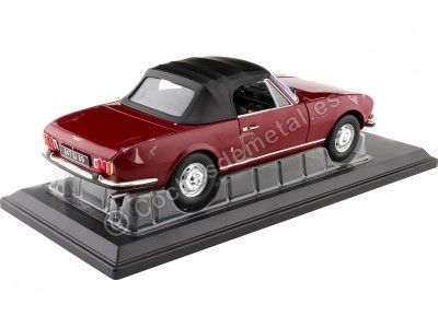 Cochesdemetal.es 1969 Peugeot 504 Cabriolet Rojo Andaluz 1:18 Norev 184818 2