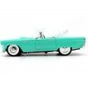 1955 Ford Thunderbird Convertible Turquesa 1:18 Lucky Diecast 92068 Cochesdemetal 11 - Coches de Metal 