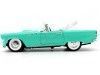 1955 Ford Thunderbird Convertible Turquesa 1:18 Lucky Diecast 92068 Cochesdemetal 11 - Coches de Metal 