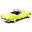 Cochesdemetal.es 1955 Ford Thunderbird Convertible Amarillo 1:18 Lucky Diecast 92068