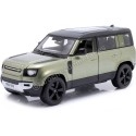 CARSDEMETAL.ES 2022 LAND ROVER DEFEND 110 PLEAR GREEN METALLIC 1:24 BBURAGO 18-21101