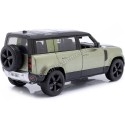 CARSDEMETAL.ES 2022 LAND ROVER DEFEND 110 PLEAR GREEN METALLIC 1:24 BBURAGO 18-21101