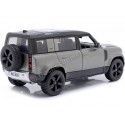 CARSDEMETAL.ES 2022 Land Rover Defend 110 Gray foncé métallisé 1:24 Bburago 18-21101