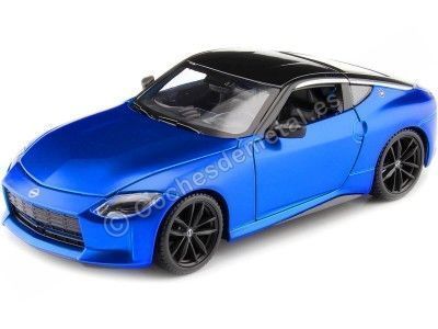 Cochesdemetal.es 2023 Nissan 400Z Azul/Negro 1:24 Maisto 32904