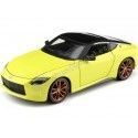 Cochesdemetal.es 2023 Nissan 400Z Amarillo/Negro 1:24 Maisto 32904