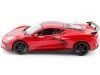 Cochesdemetal.es 2020 Chevrolet Corvette Stingray Coupé High Wing Rojo / Negro 1:24 MAISTO 31534