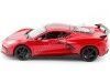 Cochesdemetal.es 2020 Chevrolet Corvette Stingray Coupe High Wing Rojo/Negro 1:24 Maisto 31534