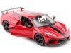 Cochesdemetal.es 2020 Chevrolet Corvette Stingray Coupé High Wing Rojo / Negro 1:24 MAISTO 31534