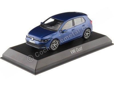 2020 Volkswagen VW Golf VIII Azul Metalizado 1:43 Norev 840134 Cochesdemetal 1 - Coches de Metal 