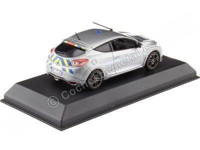 2011 Renault Megane R.S. Gendarmerie Plateado 1:43 Norev 517703 Cochesdemetal 2 - Coches de Metal  2