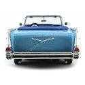 1957 Chevrolet Bel Air Open Convertible Azul 1:18 Motor Max 73175 Cochesdemetal 4 - Coches de Metal 