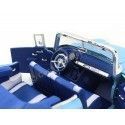 1957 Chevrolet Bel Air Open Convertible Azul 1:18 Motor Max 73175 Cochesdemetal 13 - Coches de Metal 