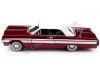 Cochesdemetal.es 1964 Chevrolet Impala Granate lowrider / Blanco 1:24 Motor Max 79021