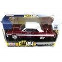 Cochesdemetal.es 1964 Chevrolet Impala Granate lowrider / Blanco 1:24 Motor Max 79021