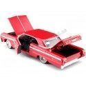 Cochesdemetal.es 1964 Chevrolet Impala Coupe Rojo 1:24 Motor Max 73259