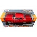 Cochesdemetal.es 1964 Chevrolet Impala Coupe Rojo 1:24 Motor Max 73259