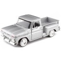 Cochesdemetal.es 1966 Chevrolet C10 Fleetside Pick-Up Plateado 124 Motor Max 79379