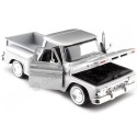 Cochesdemetal.es 1966 Chevrolet C10 Fleetside Pick-Up Plateado 124 Motor Max 79379