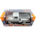 Cochesdemetal.es 1966 Chevrolet C10 Fleetside Pick-Up Plateado 124 Motor Max 79379