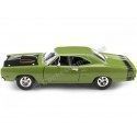 Cochesdemetal.es 1969 Dodge Coronet Super Bee Verde / Negro 1:24 Motor Max 73315