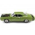 Cochesdemetal.es 1969 Dodge Coronet Super Bee Verde/Negro 1:24 Motor Max 73315