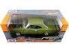 Cochesdemetal.es 1969 Dodge Coronet Super Bee Verde / Negro 1:24 Motor Max 73315