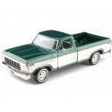 Cochesdemetal.es 1979 Ford F150 Pickup Custom Verde/Beige 1:24 Motor Max 79346